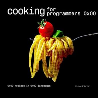 cooking for programmers 0x00 funny nerd cookbook gift for programmers students science geeks tech savvy