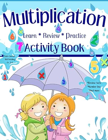 multiplication learn review practice activity workbook multiplication workbook build math skills by