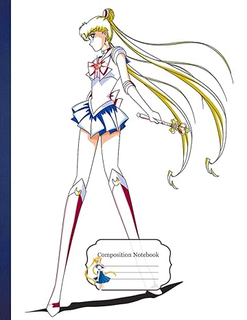 composition notebook sailor moon sea crystal 40 8 5x11 inches 110 page diary subject planner exercise book