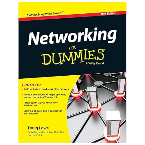 networking for dummies 10th edition doug lowe 1118474082, 978-1118474082