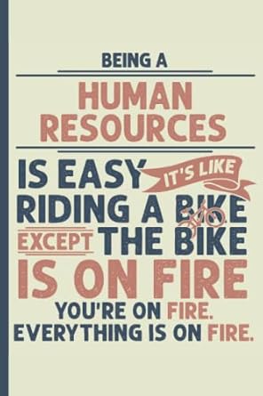 being a human resources is easy notebook and journal funny human resources gifts for women great ideas for