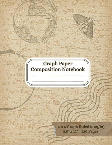 graph paper composition notebook graph paper notebook quad ruled 5x5 astronomy vintage science illustration