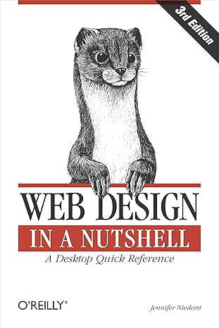 web design in a nutshell a desktop quick reference 3rd edition jennifer niederst 0596009879, 978-0596009878