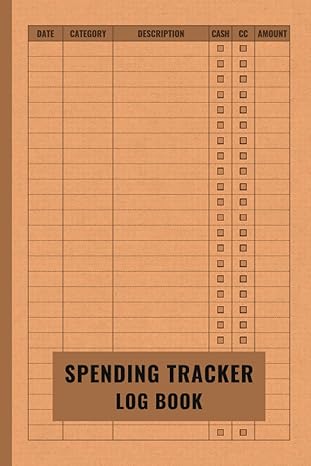 spending tracker log book simple daily expense tracker to help you manage your business or personal finances