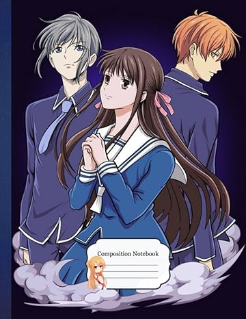 composition notebook fruits am basket tohrui s15 8 5x11 inches 110 page anime for writing notes office