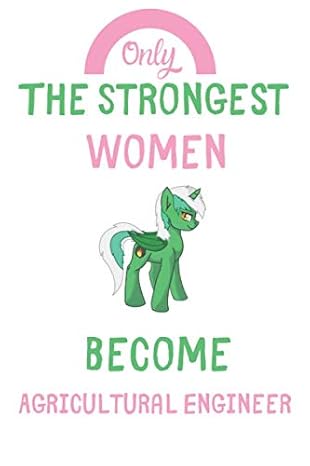 notebook only the strongest women become agricultural engineer notebook / journal / diary notebook writing