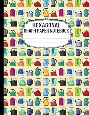 hexagonal graph paper notebook organic chemistry and biochemistry note taking workbook for science students