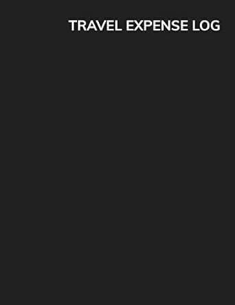 travel expense log business expense tracker for work trips detailed log book for transportation lodging and