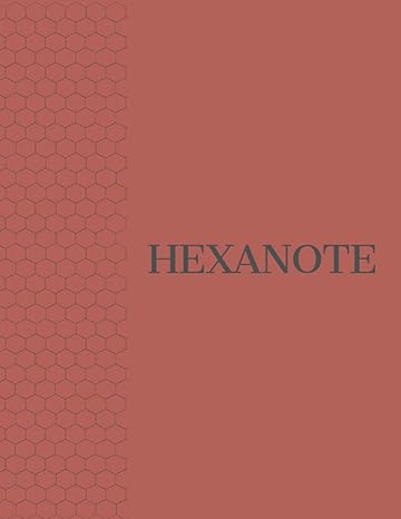 hexagonal graph paper notebook organic chemistry and biochemistry hexanote composition journal for college