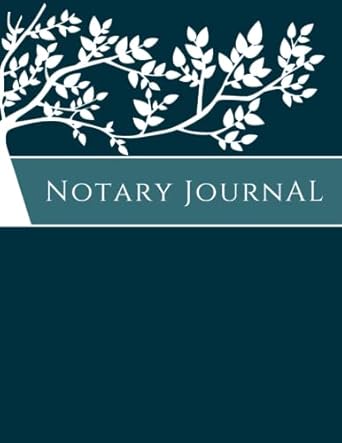 notary journal notary log book for signing agents public record book 1st edition liza bright 979-8767223381