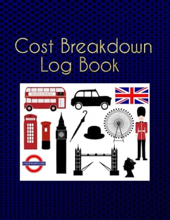 cost breakdown log book 120 pages of cost breakdown sheet for small business 1st edition kevin e pettit