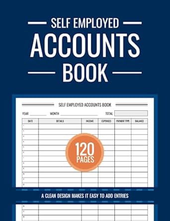 self employed accounts book income and expenses log book bookkeeping ledger for small businesses ledger for
