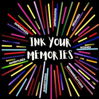 ink your memories guest book for vacation homes airbnb hotels vrbo properties sign in log book for visitors