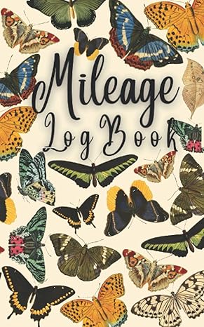 mileage log book glove box sized 5x8 mileage log book for taxes ideal as car or auto mileage tracker book for