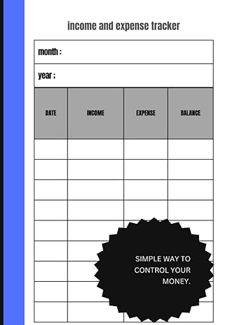 simple income and expense business and personal finance log book 1st edition myza myza b0ccchq2jb