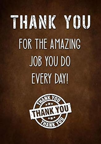 thank you for the amazing job you do every day employee appreciation gifts for office staff coworkers work