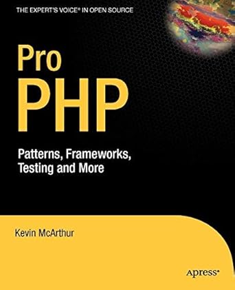 pro php patterns frameworks testing and more paperback 2008 kevin mcarthur 1st edition kevin mcarthur