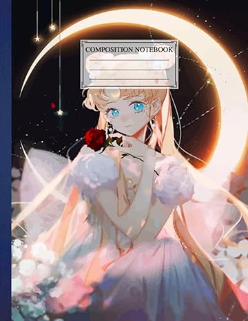 composition notebook sailor moon the moon sma 3 8 5x11 inches 110 page japan anime office supplies holiday