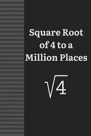 square root of 4 to a million places first one million digits of square root of 4 decimal places from 1 to 1
