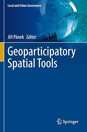 geoparticipatory spatial tools 1st edition jiri panek 3031055497, 978-3031055492