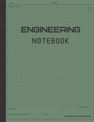 engineering notebook 120 pages grid format math space science technology engineering math physics graph paper