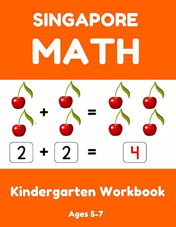 singapore math kindergarten math for kindergarten workbook kindergarten activity book 1st edition goodprepa