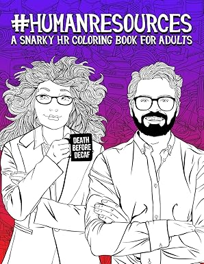human resources a snarky hr coloring book for adults 1st edition papeterie bleu 1700804596, 978-1700804594