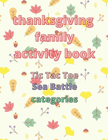 thanksgiving family activity book activity book for family to enjoy the thanksgiving with beloved ones