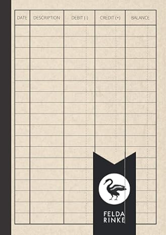 small and simple checking account ledger pocket mini format income expense register log book 4 25 x 6 110