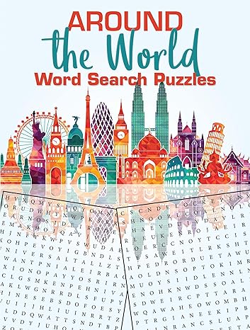 around the world word search puzzles act edition victoria fremont, brenda flores, peter lewis, ilene j.