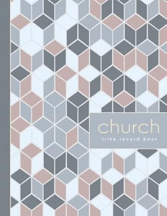 church tithe record book offerings ledger note and track every donation perfect for any service finance