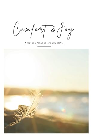 comfort and joy a wellbeing journal 1st edition jenny brennan mapp 979-8575725213