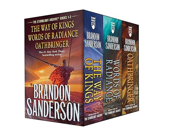 stormlight archive mm boxed set i books 1 3 the way of kings words of radiance oathbringer 1st edition