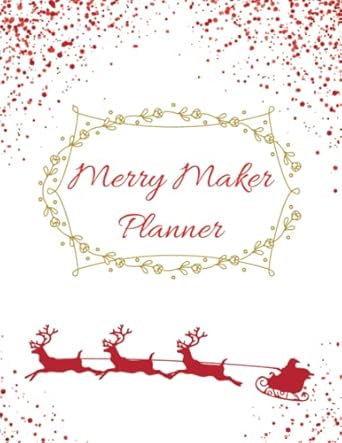 merry maker weekly planner and journal journal planner strategic planning goal setting time management