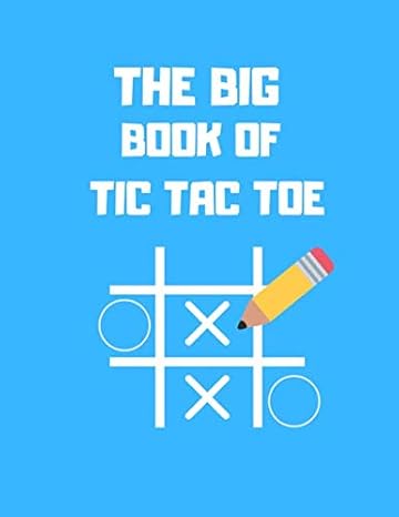 the big book of tic tac toe 00 tic tac toe grids large print 8 5 x 11 1st edition iga publishing 1072072661,