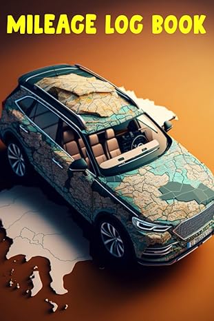 mileage log book automotive daily tracking miles record book and odometer tracker logbook 1st edition