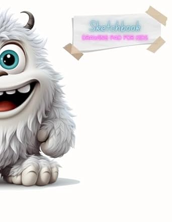 sketchbook for kids drawing pad for boys and girls 8 5x11 premium blank pages for drawing coloring sketching