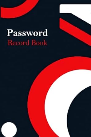 password record book for keeping account login information 1st edition gilay publishing house b0cdn5rtvj