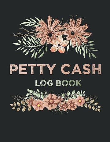 petty cash log book petty cash recording receipt ledger for tracking payments cash flow ledger 120 pages 8 5x