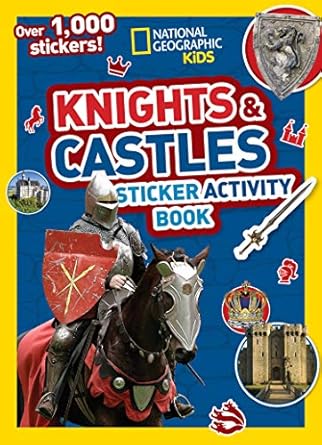 knights and castles sticker activity book 1st edition national geographic kids 1426336659, 978-1426336652