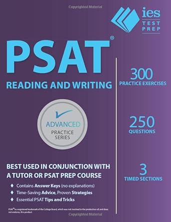 psat reading and writing practice book 1st edition khalid khashoggi, arianna astuni 979-8645918941