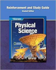 glencoe physical iscience reinforcement and study guide study guide edition mcgraw hill 0078660912,