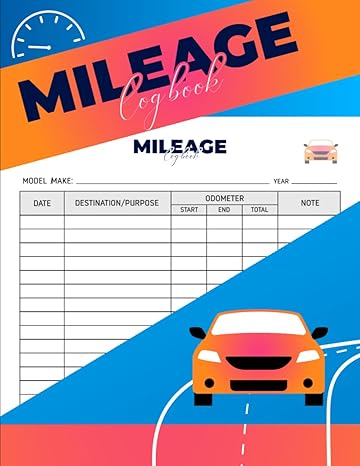 mileage log book the savings path with this log book you can simplify your mileage tracking 1st edition adwoa