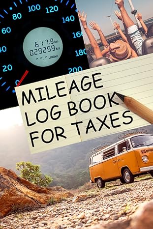 mileage log book for taxes a company and drivers log book to record mileage and expenses for tax purposes 1st