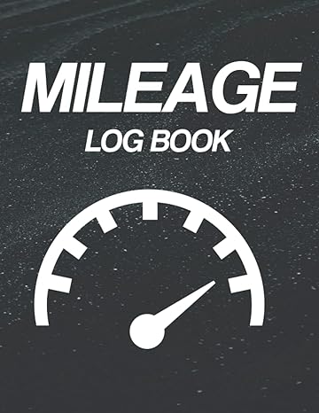 mileage log book mileage tracker to track your daily mileage large print 8 5 x 11 pages printed on beautiful