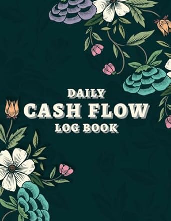 daily cash flow log book simple ledger record book for business and personal use to track all finances 1st