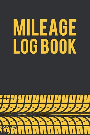 mileage log book business or personal vehicle mileage logbook for taxes automotive daily tracking miles