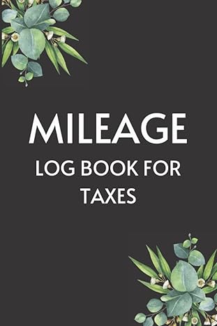 mileage log book for taxes tracker for business auto driving record books for taxes vehicle expense 1st