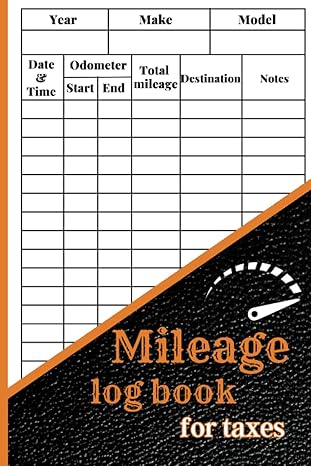 mileage log book for taxes for self employed mileage log book for business auto mileage log book tracker to