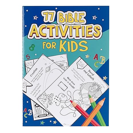 77 bible activities for kids 1st edition christian art gifts 1432130781, 978-1432130787